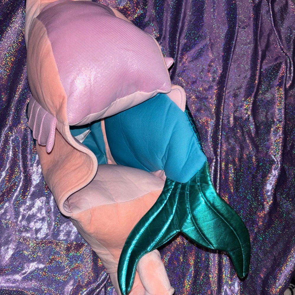 Mermaid Riding Seahorse Plush Costume - Picture 12 of 12